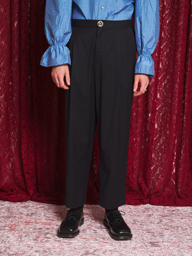 Rowan Barrel Leg Trousers Black / Z