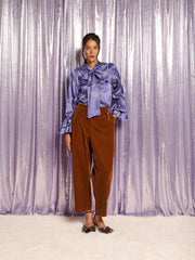 Tyler Velvet Trousers Tobacco Brown / Z